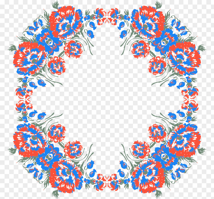 Floral Wreath Flower PNG