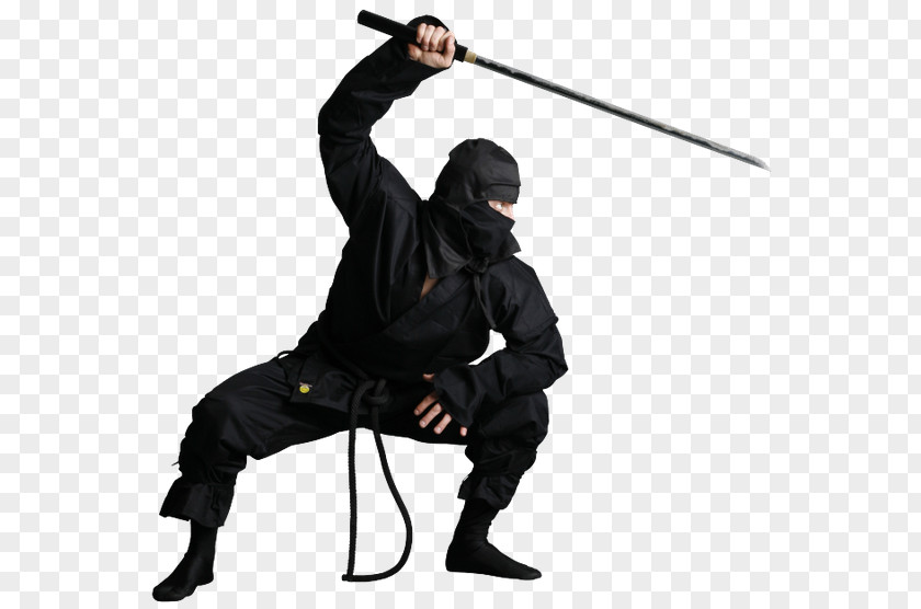 Ninja Ninjutsu Japanese Martial Arts Sword PNG