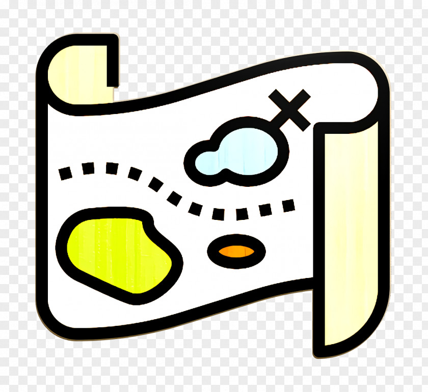 Treasure Map Icon Maps And Location Game Elements PNG