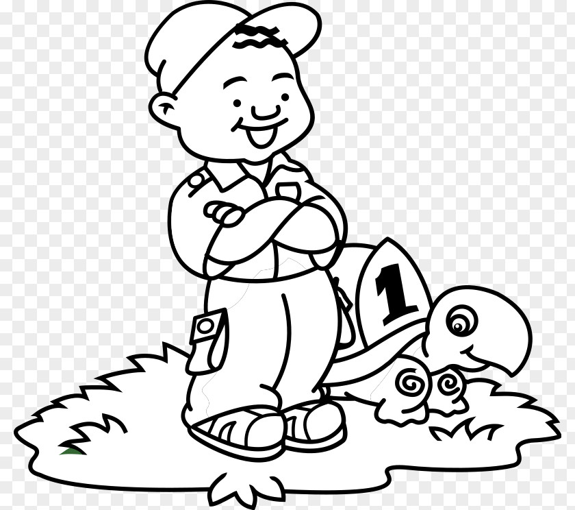 Country Boy Pictures Turtle Black And White Clip Art PNG