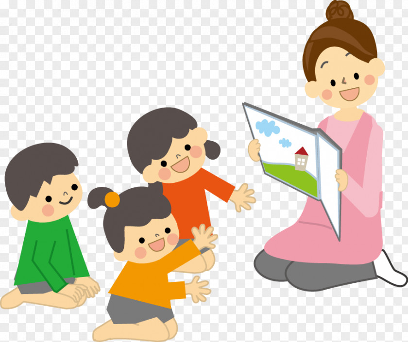 School Jardin D'enfants Child Care Kindergarten 読み聞かせ Picture Book PNG