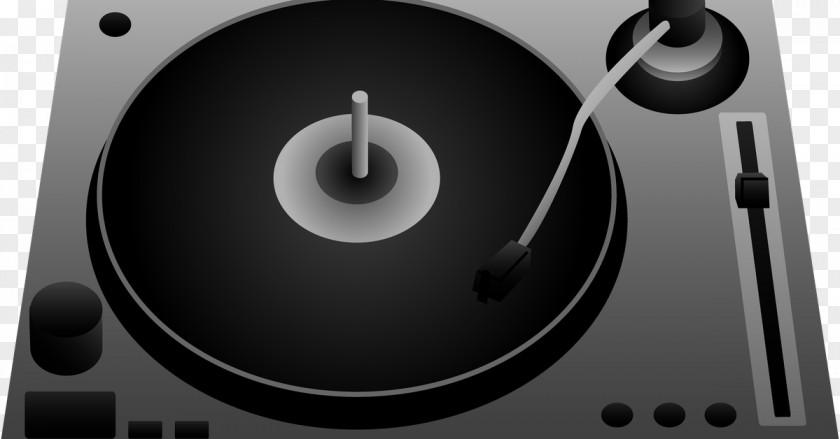 Turntable Disc Jockey Phonograph Record Turntablism Clip Art PNG