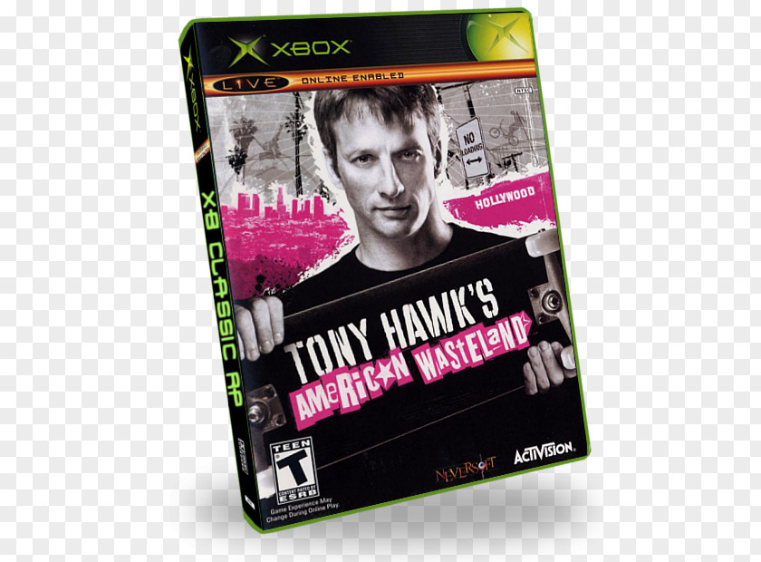 Xbox Tony Hawk's American Wasteland PlayStation 2 Underground 360 Pro Skater PNG