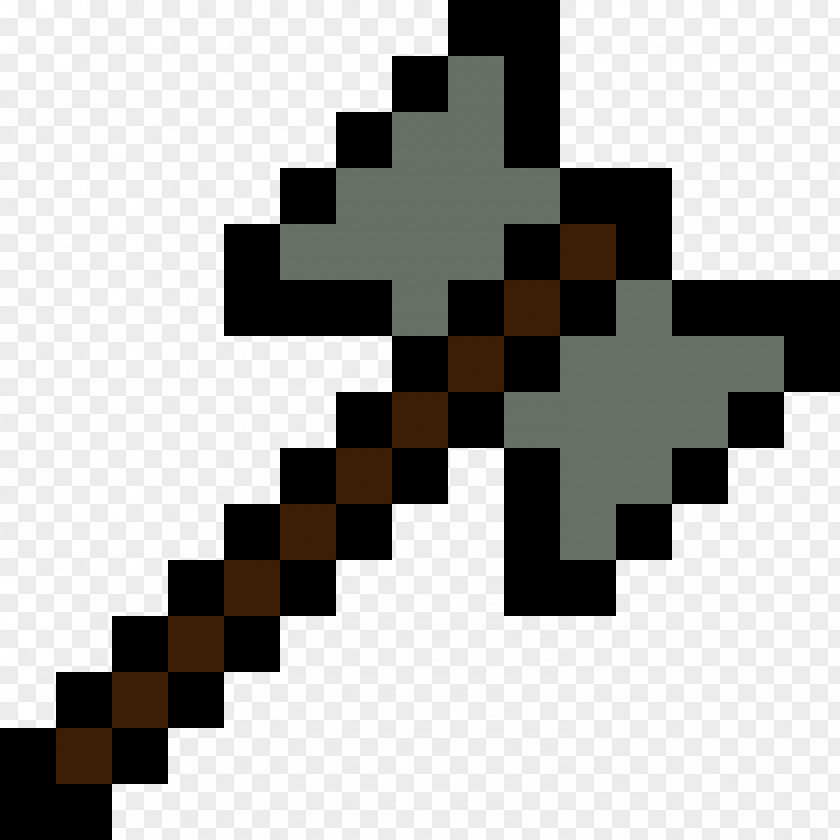 Ax Minecraft Pixel Art Axe PNG