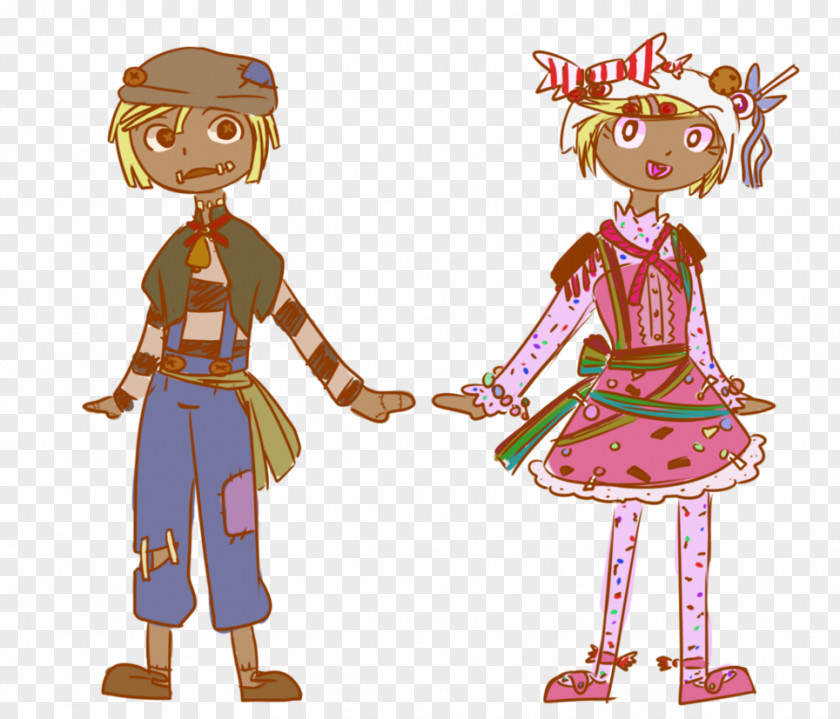 Hansel And Gretel Costume Design Character Clip Art PNG