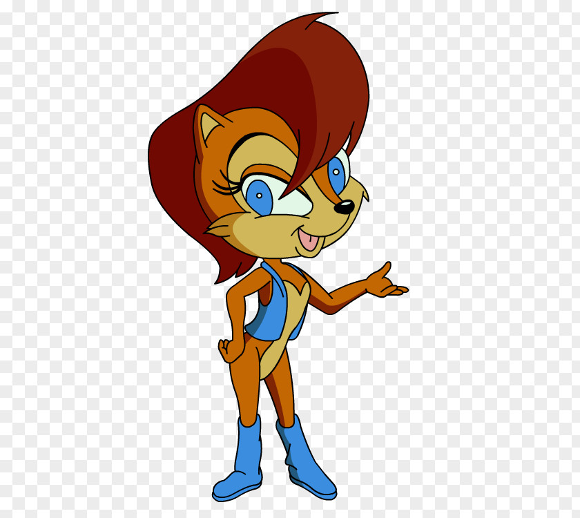 Princess Sally Acorn Amy Rose Sonic The Hedgehog 2 Tails Rush Adventure PNG