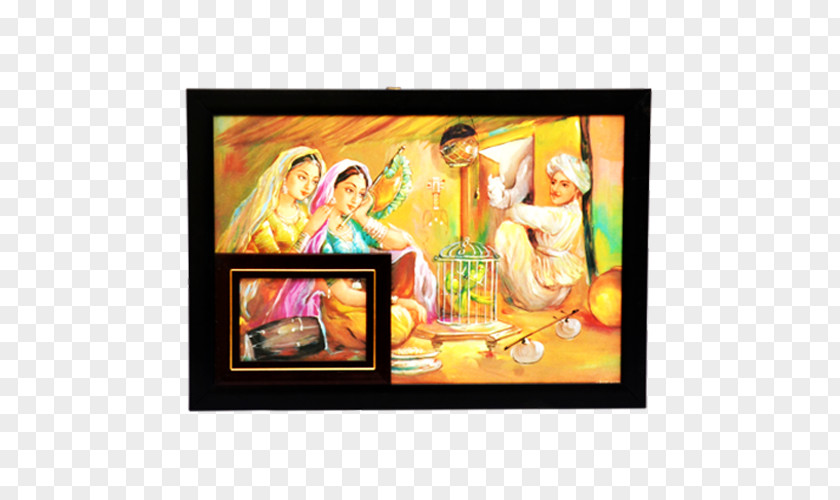 Rajasthani Picture Frames Handicraft Gift Printing PNG