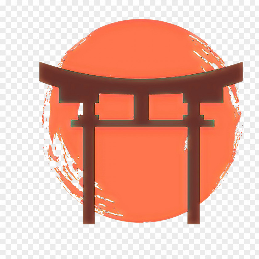 Table Place Of Worship Orange PNG