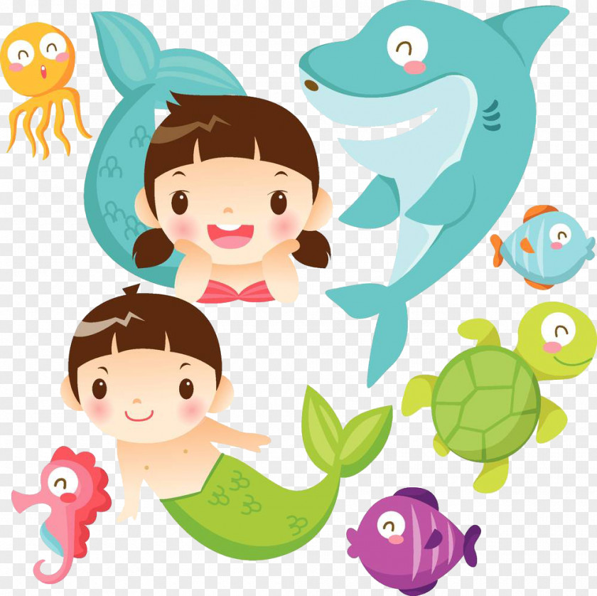 Undersea Animals Royalty-free Clip Art PNG