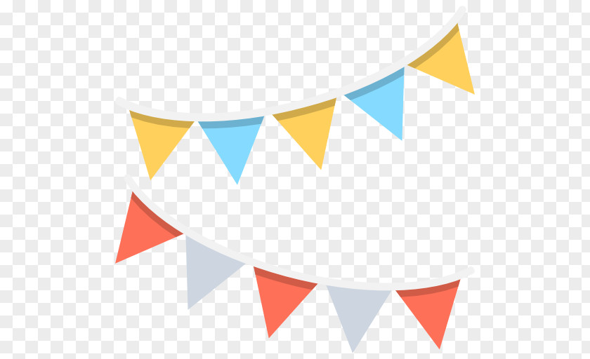 Flags Garlands Clip Art PNG