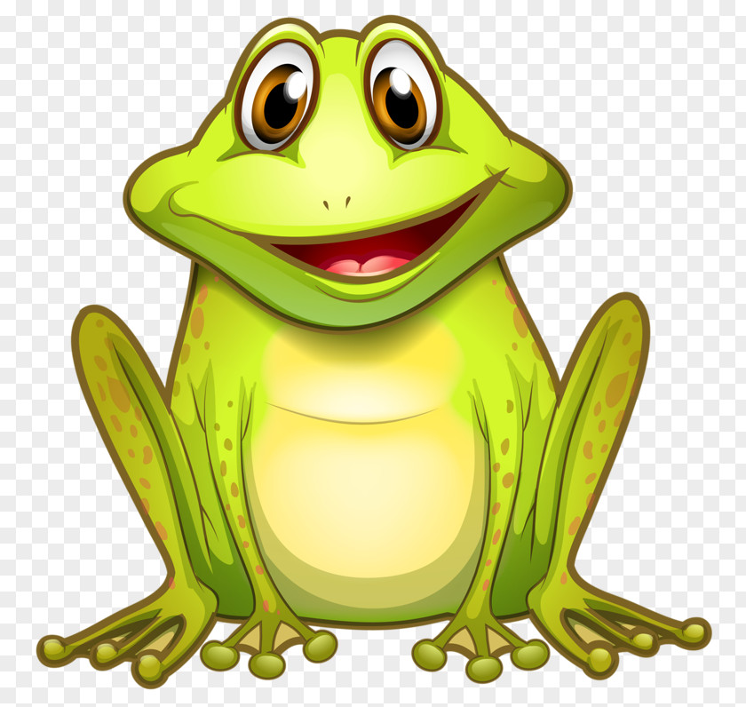 Green Frog Edible The Prince Cartoon PNG