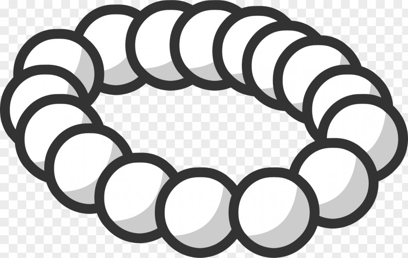 Igloo Pearl Necklace Club Penguin Cultured PNG