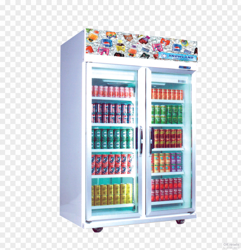 Refrigerator Food Drink Chiller Door PNG