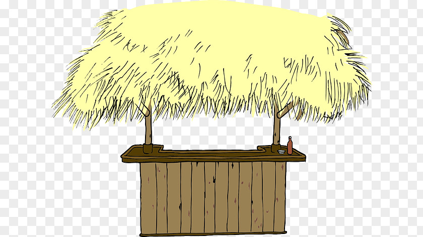 Cliparts Bar Counter Beach Hut Tiki Clip Art PNG