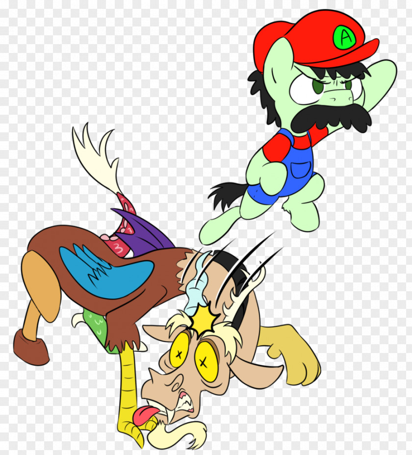 Colts Mario Bros. Pony Horse Discord PNG