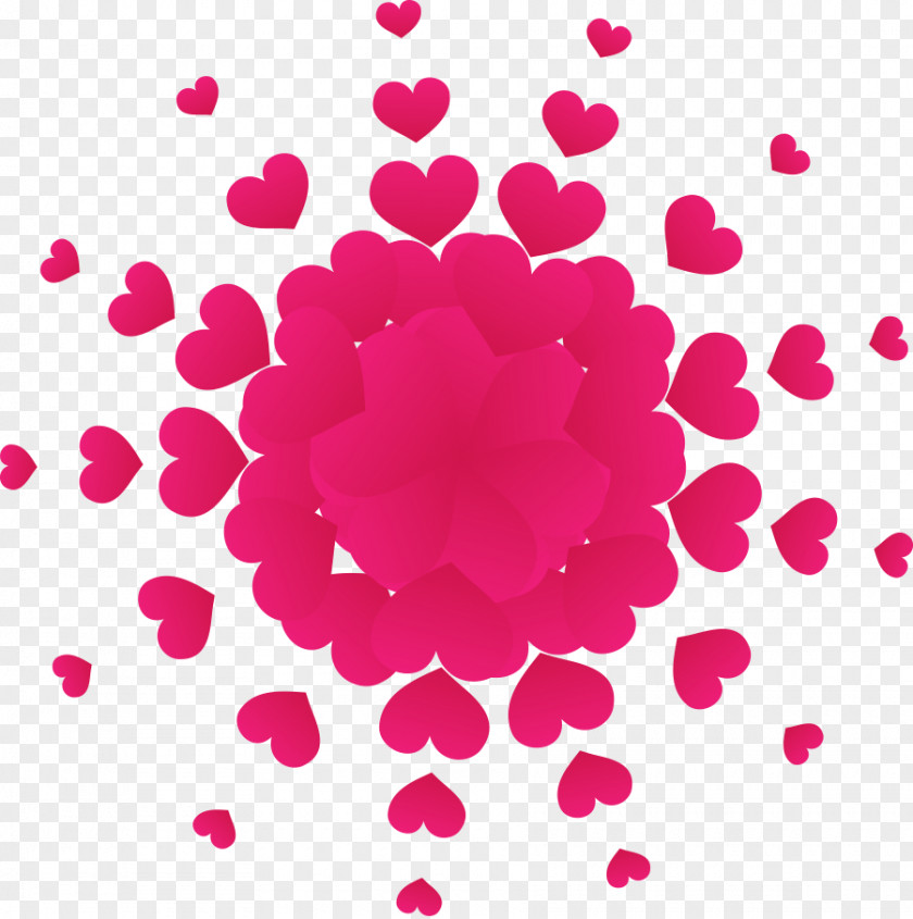 Heart-shaped Red For Vector Love Heart Symbol Romance PNG