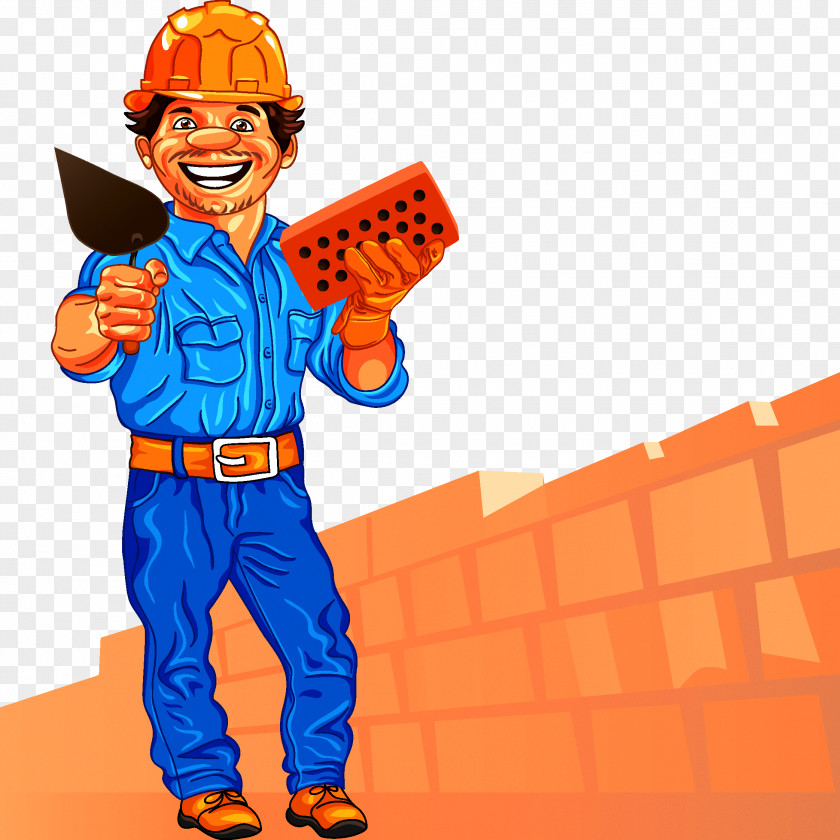 Masonry Work Site Bricklayer Clip Art PNG