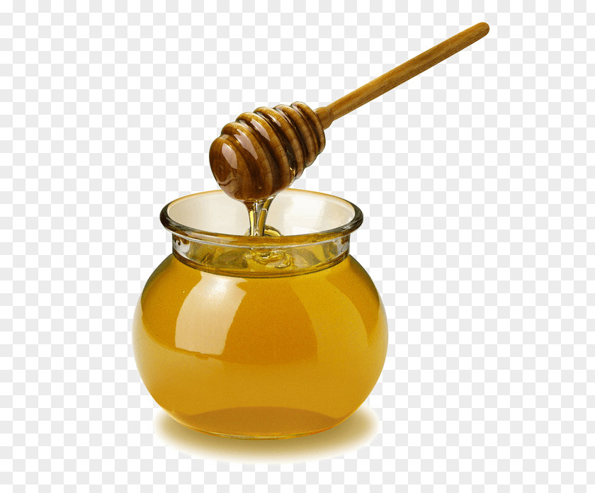 Pot Honey Ingredient Electuary Bowl Spoon PNG