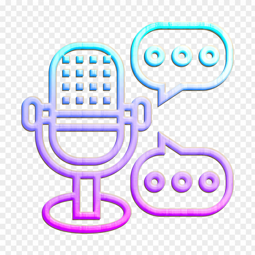 Radio Icon Artificial Intelligence Microphone PNG