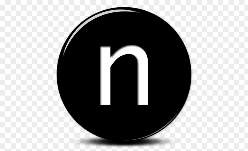 Simple Letter N Alphanumeric PNG