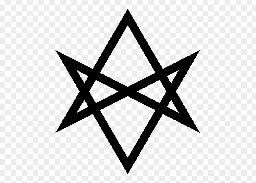 Symbol Unicursal Hexagram Thelema Ceremonial Magic PNG