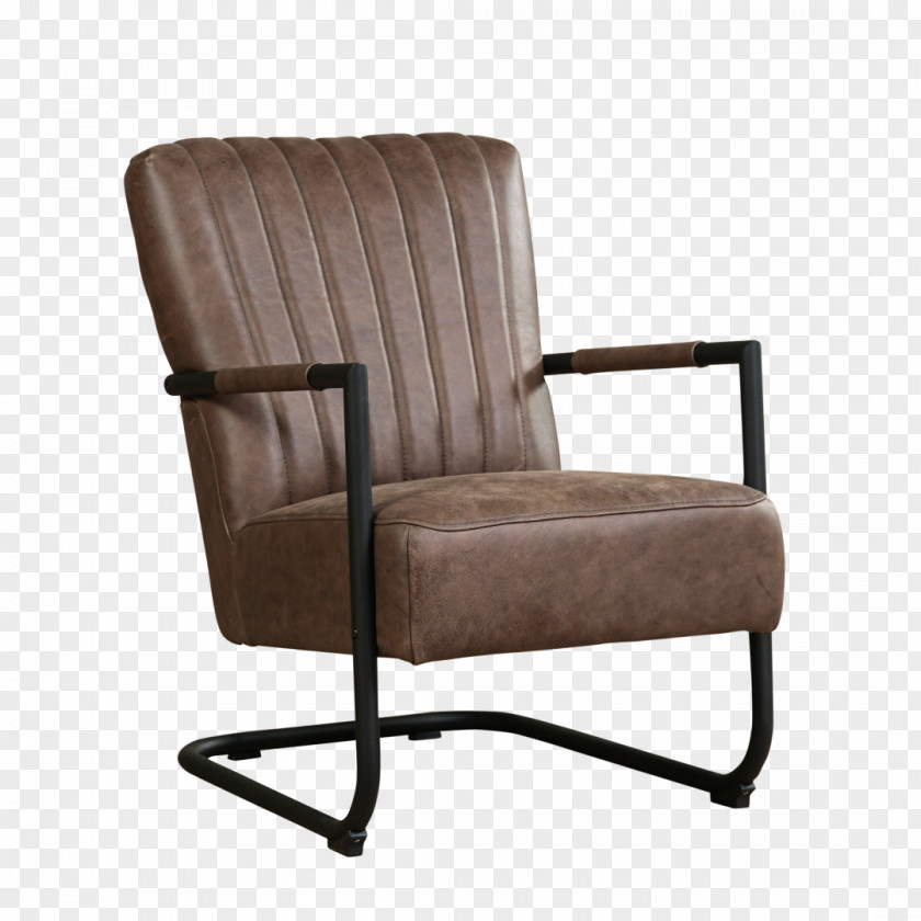 Chair Fauteuil Leather Industry Wood PNG