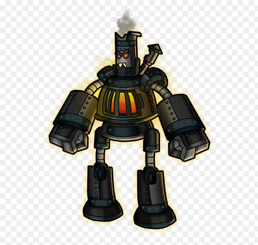 Golem Steel Rebar Robot Wizard101 PNG