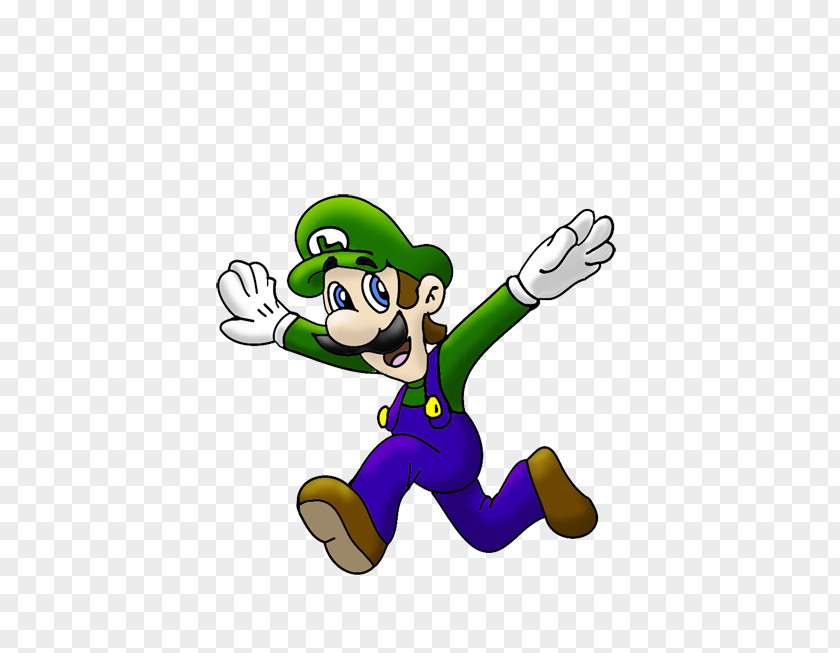 Luigi Vertebrate Cartoon Finger Clip Art PNG