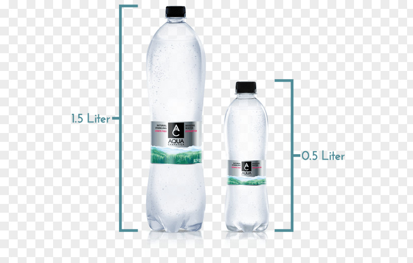 Mineral Water Carpathian Mountains Plastic Bottle PNG