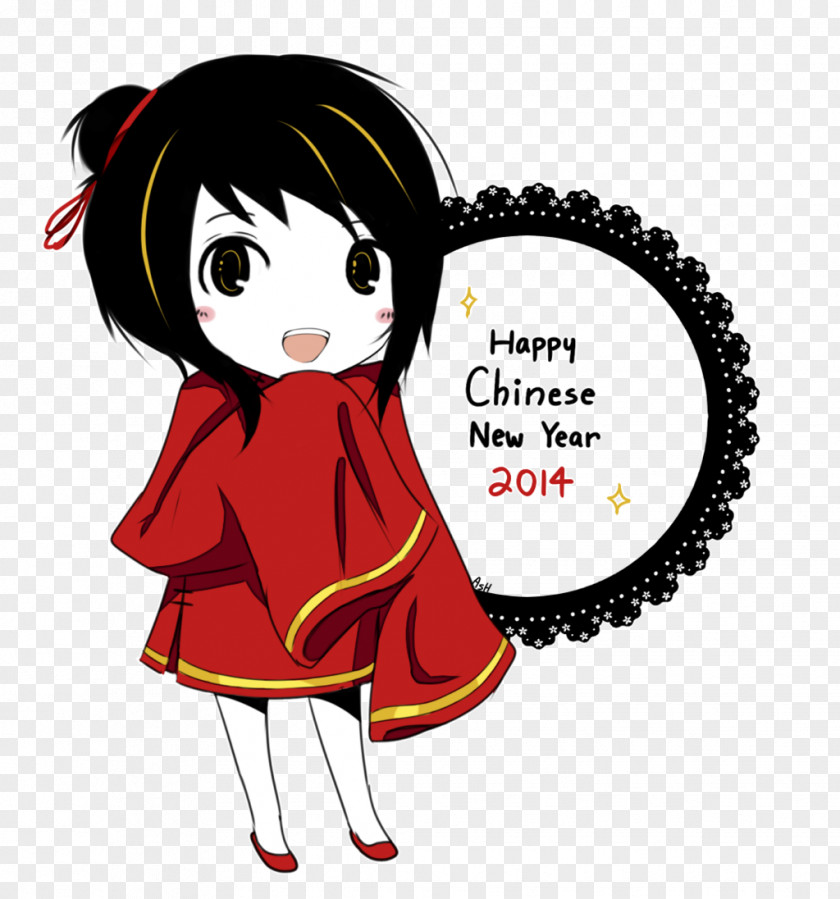 New Year Chinese Style Plum Minnie Mouse Mickey Party Favor Birthday PNG