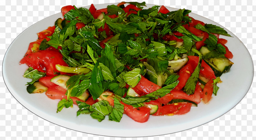 Salad Fattoush Israeli Vegetarian Cuisine Leaf Vegetable PNG