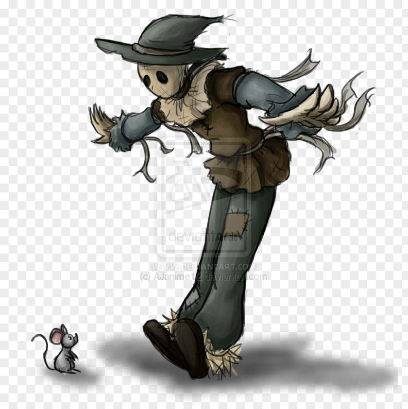 Scarecrow Drawing Animation PNG