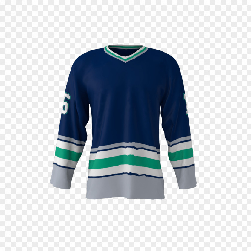 T-shirt Hockey Jersey Sweater Sleeve PNG