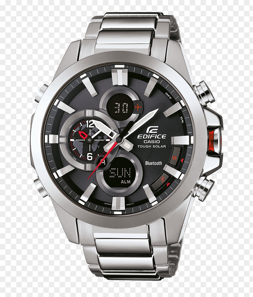 Watch ECB-500D-1AER Casio Erkek Yapı Güneş Enerjili Izlemek Bluetooth EDIFICE ECB-500DC EQB-500D-1A NULL PNG