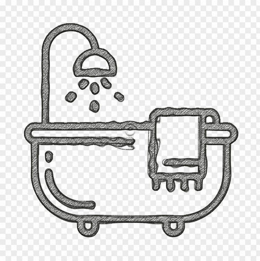 Bathroom Icon Interior Design Bathtub PNG