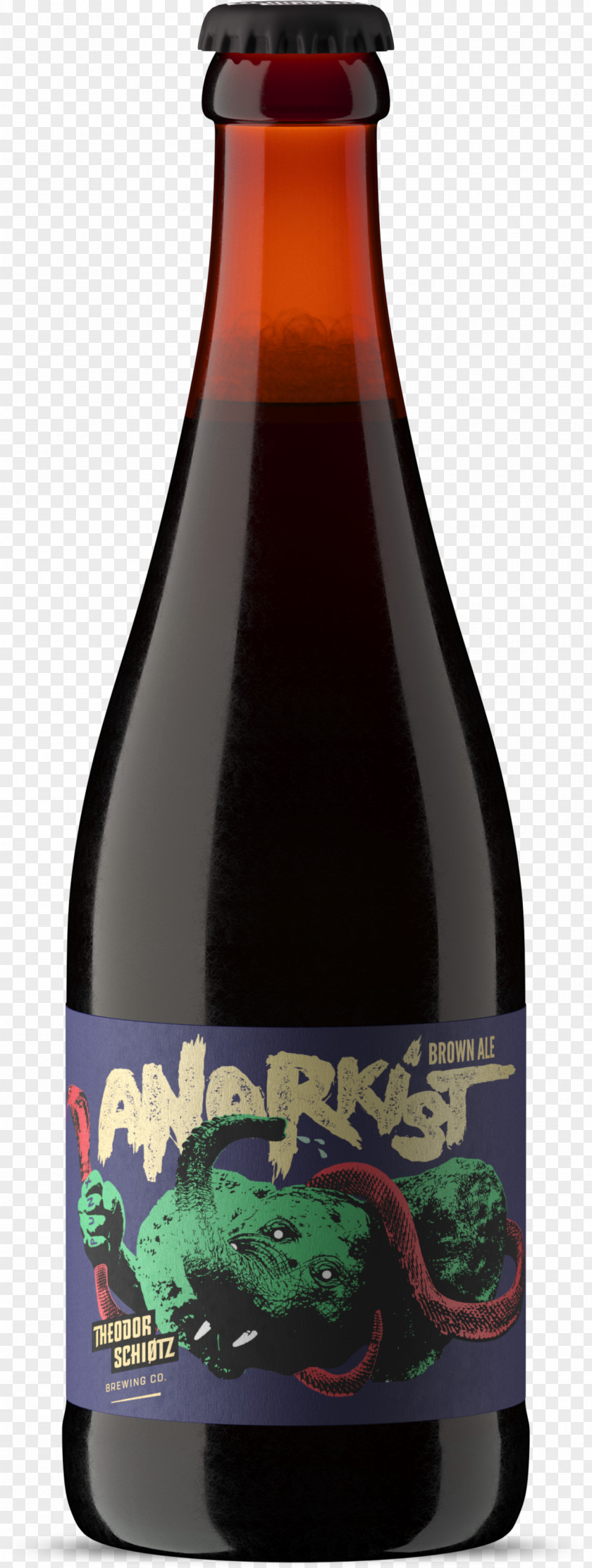 Beer Bottle India Pale Ale Brown PNG