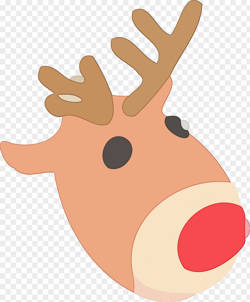 Fawn Finger Reindeer PNG