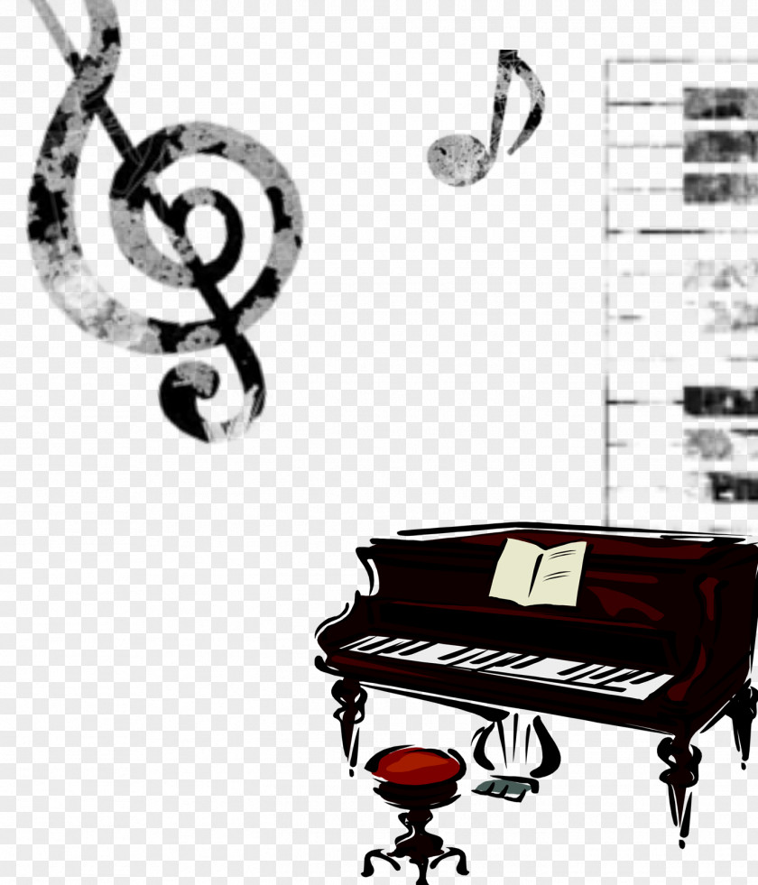 Piano Poster Photography Drawing Musical Keyboard Illustration PNG