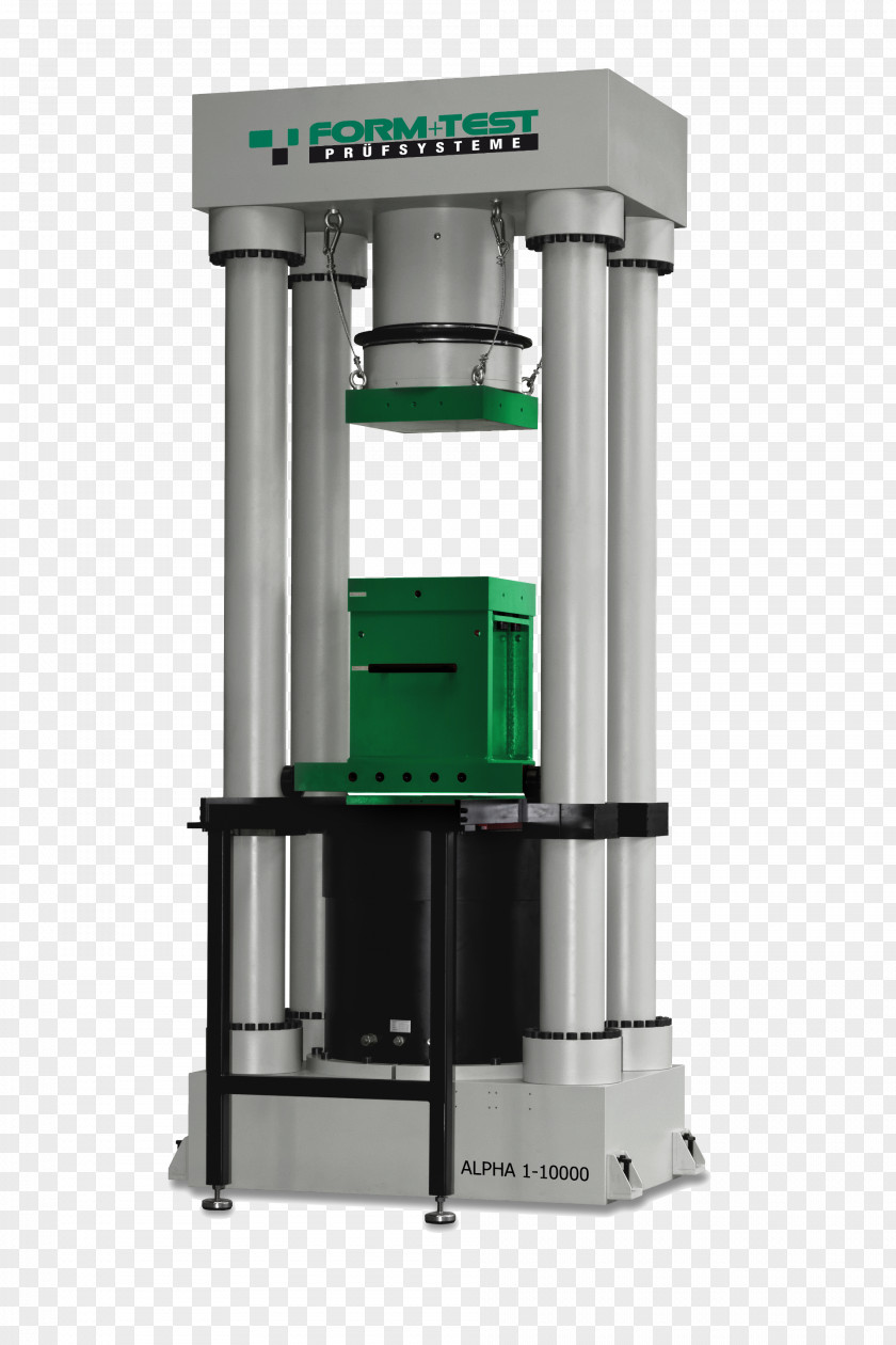 Pressure Column Concrete Béton Hautes Performances Universal Testing Machine Stringing PNG
