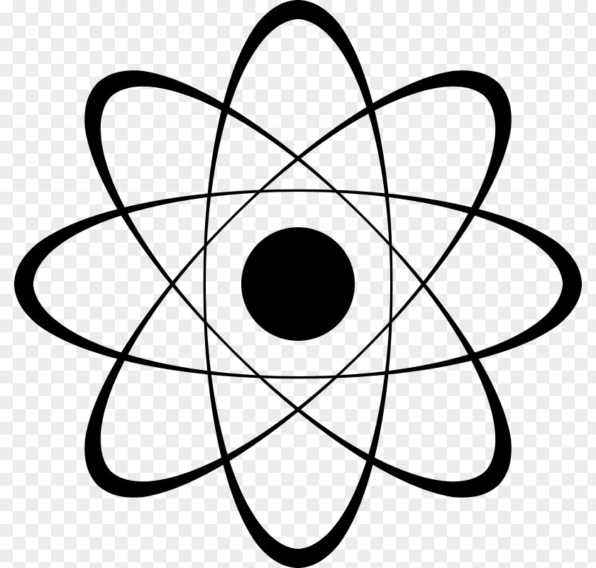 Symbol Atomic Nucleus Bohr Model Clip Art PNG