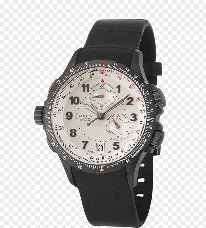 Watch Hamilton Company Strap Chronograph PNG