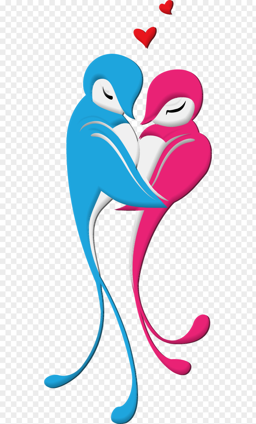 Cartoon Bird Romantic Lovebird T-shirt Keith Orlando & Samantha Perrie PNG