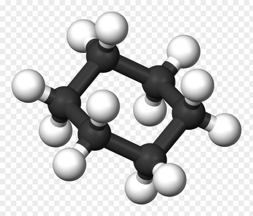 Cyclohexane Three-dimensional Space Organic Chemistry Molecule PNG