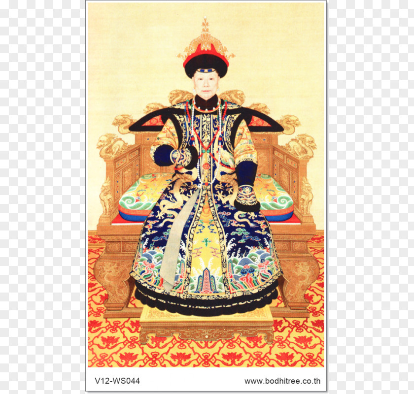 Chinese Style Emperor Of China Qing Dynasty Ming Clothing PNG