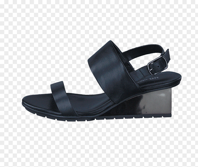 Sandal Shoe Black Fashion Slingback PNG