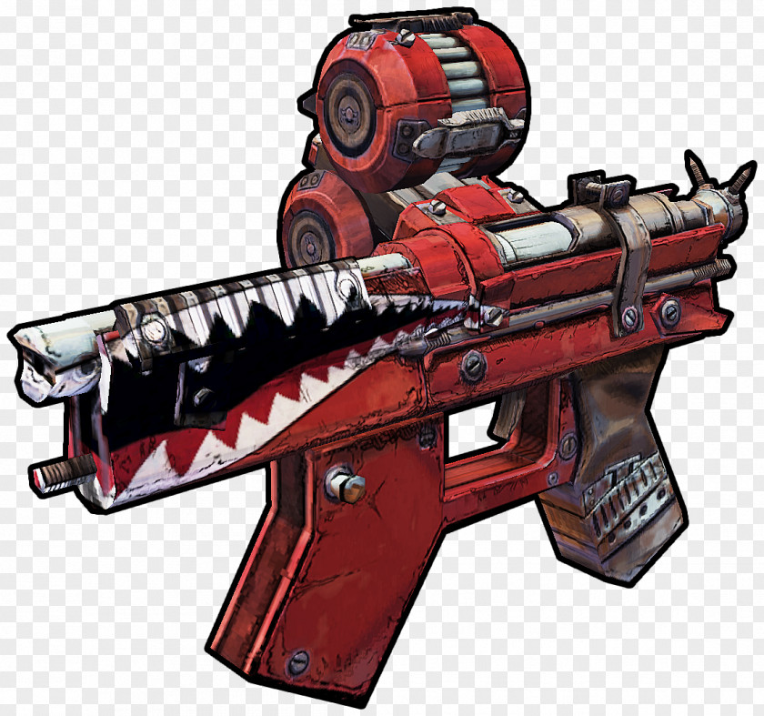 Weapon Borderlands 2 Tales From The Claptastic Voyage PNG