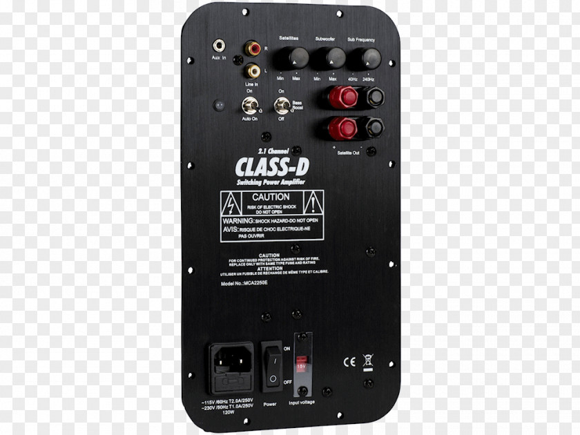 Car Plate Class-D Amplifier Audio Power PNG