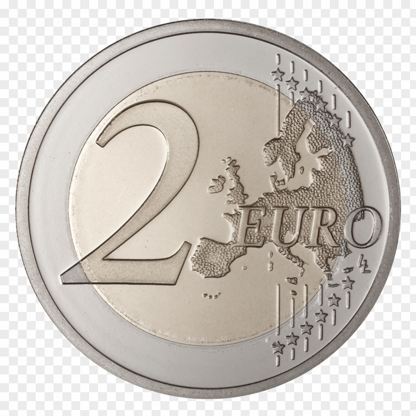 Coins 2 Euro Coin Clip Art PNG
