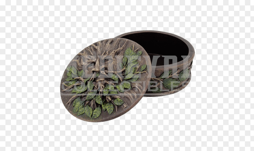 Green Round Box Flowerpot Herb PNG