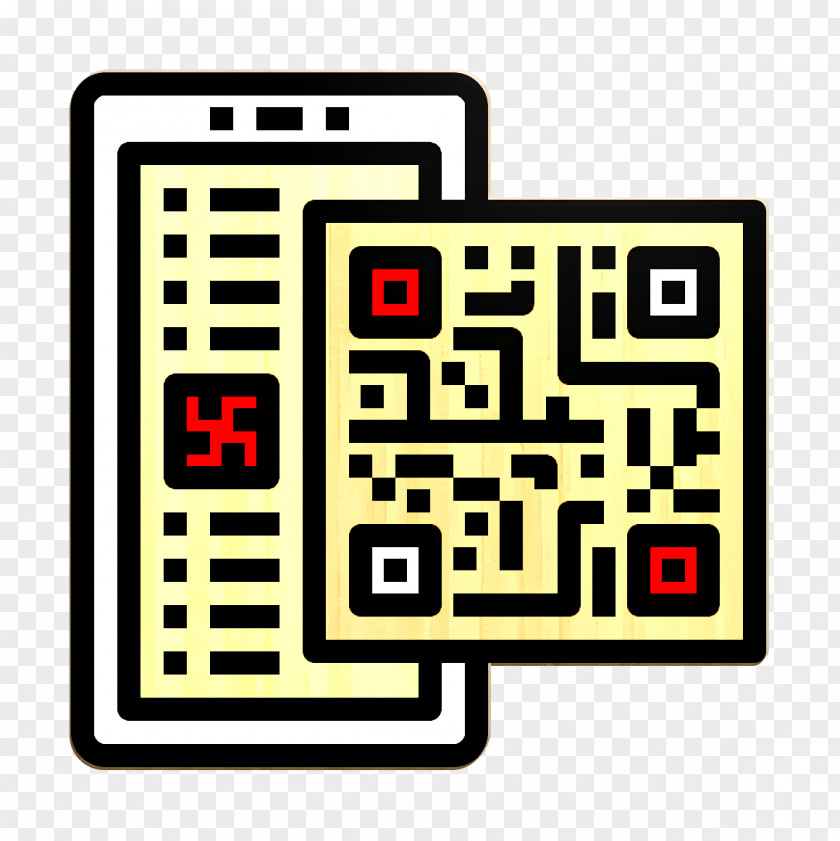 Mobile Interface Icon Qr Code Ui PNG